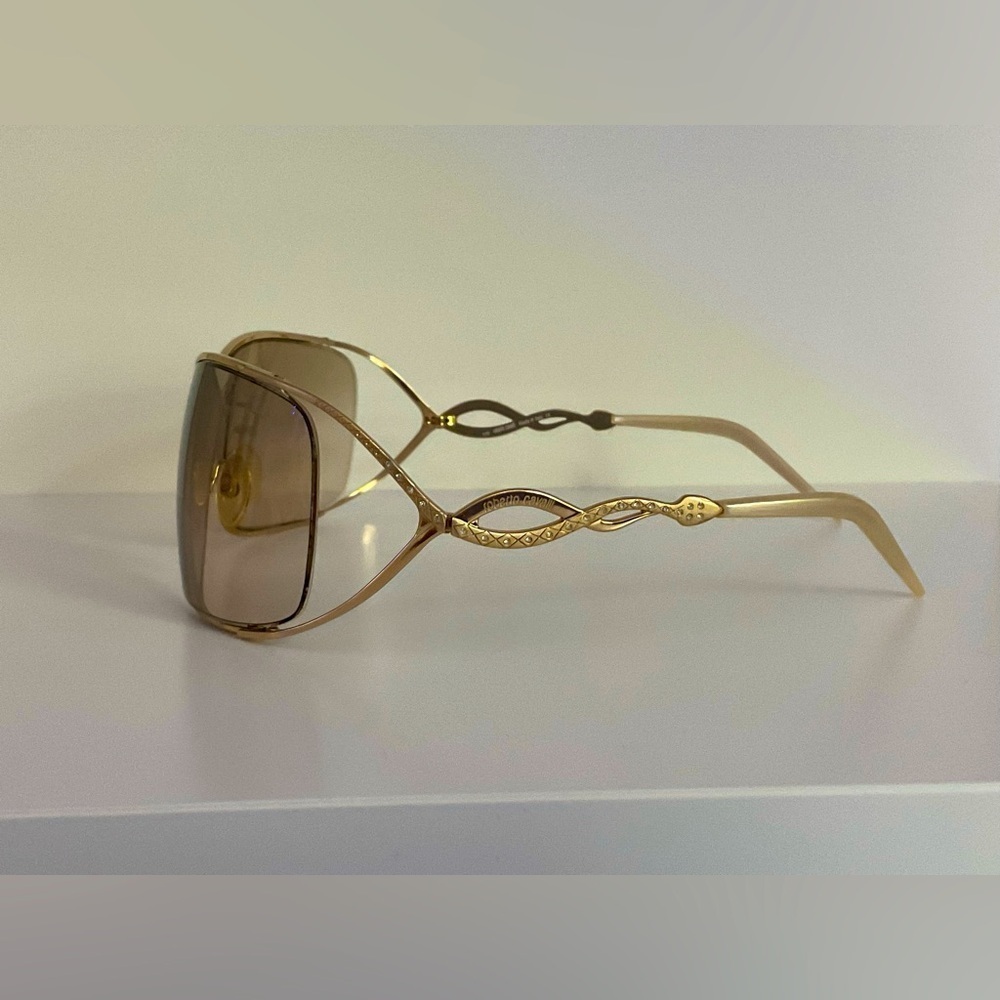 2001 Roberto Cavalli Snake w Swarovski Crystal sunglasses $1100 MSRP